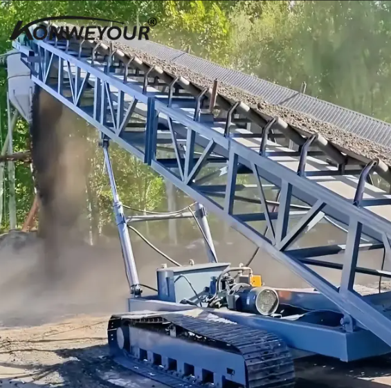 Visoki nagibni transportni transportni tračni remen
